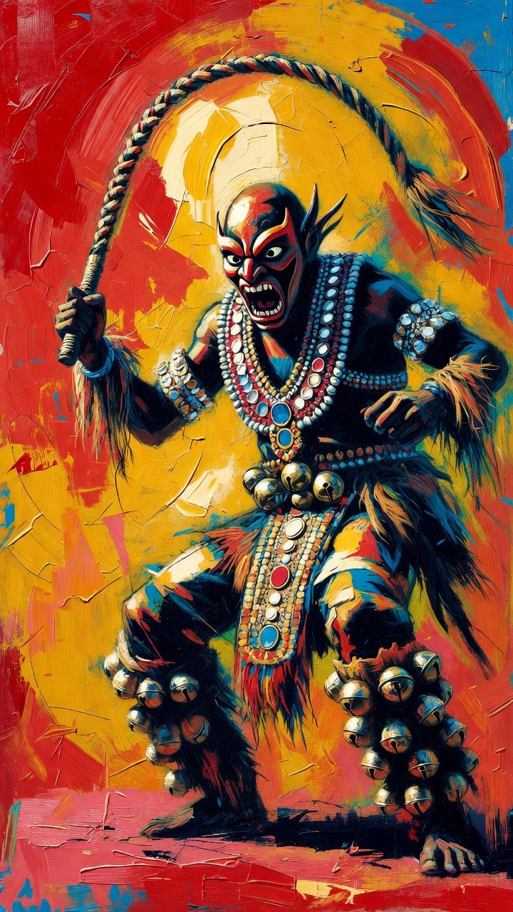 The Whip-Cracking Devil of Caribbean Carnival Folklore